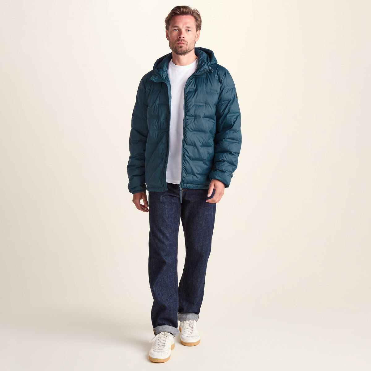 Fender Mens Shower Resistant Insulated Jacket - Petrol Green - Image 2