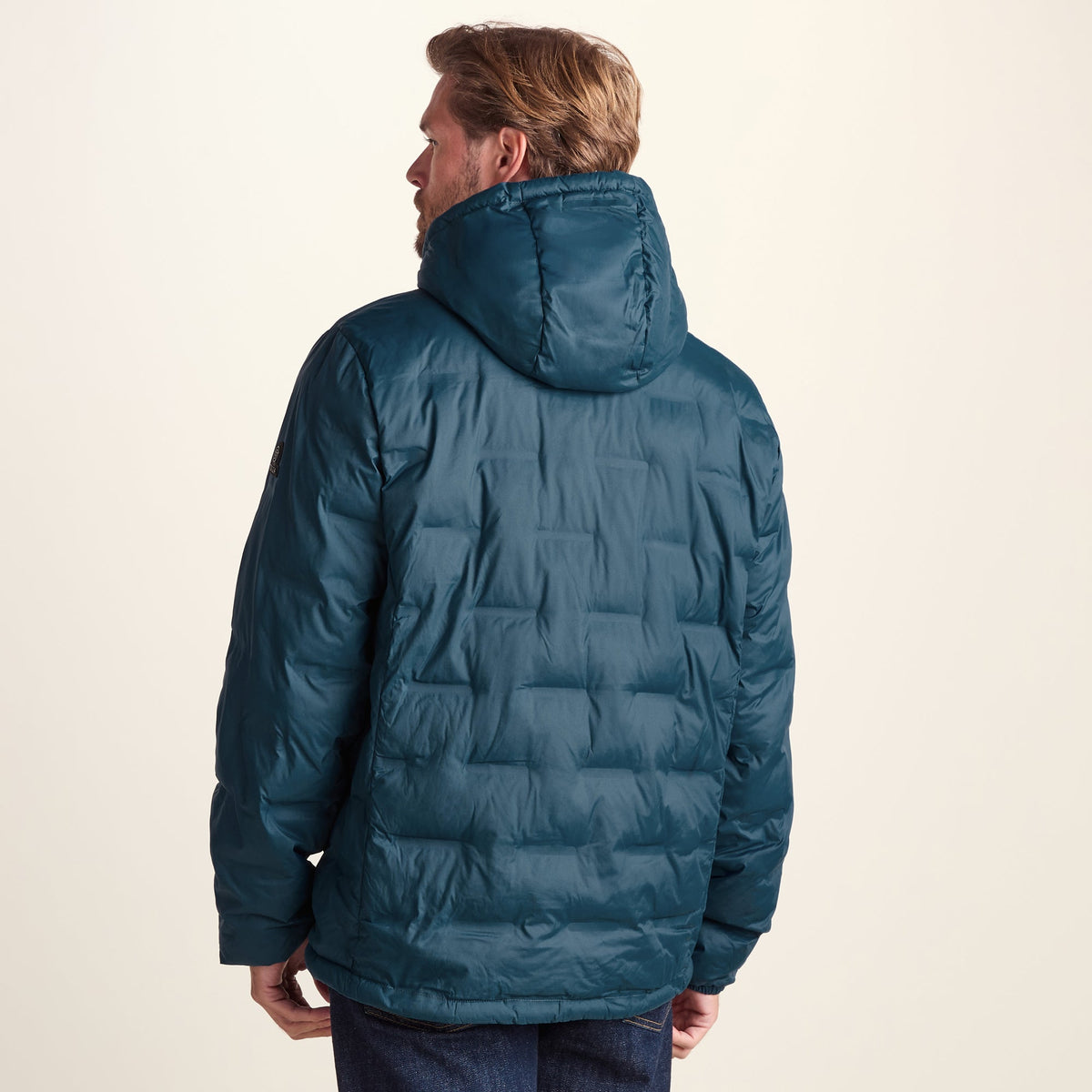 Fender Mens Shower Resistant Insulated Jacket - Petrol Green - Image 3