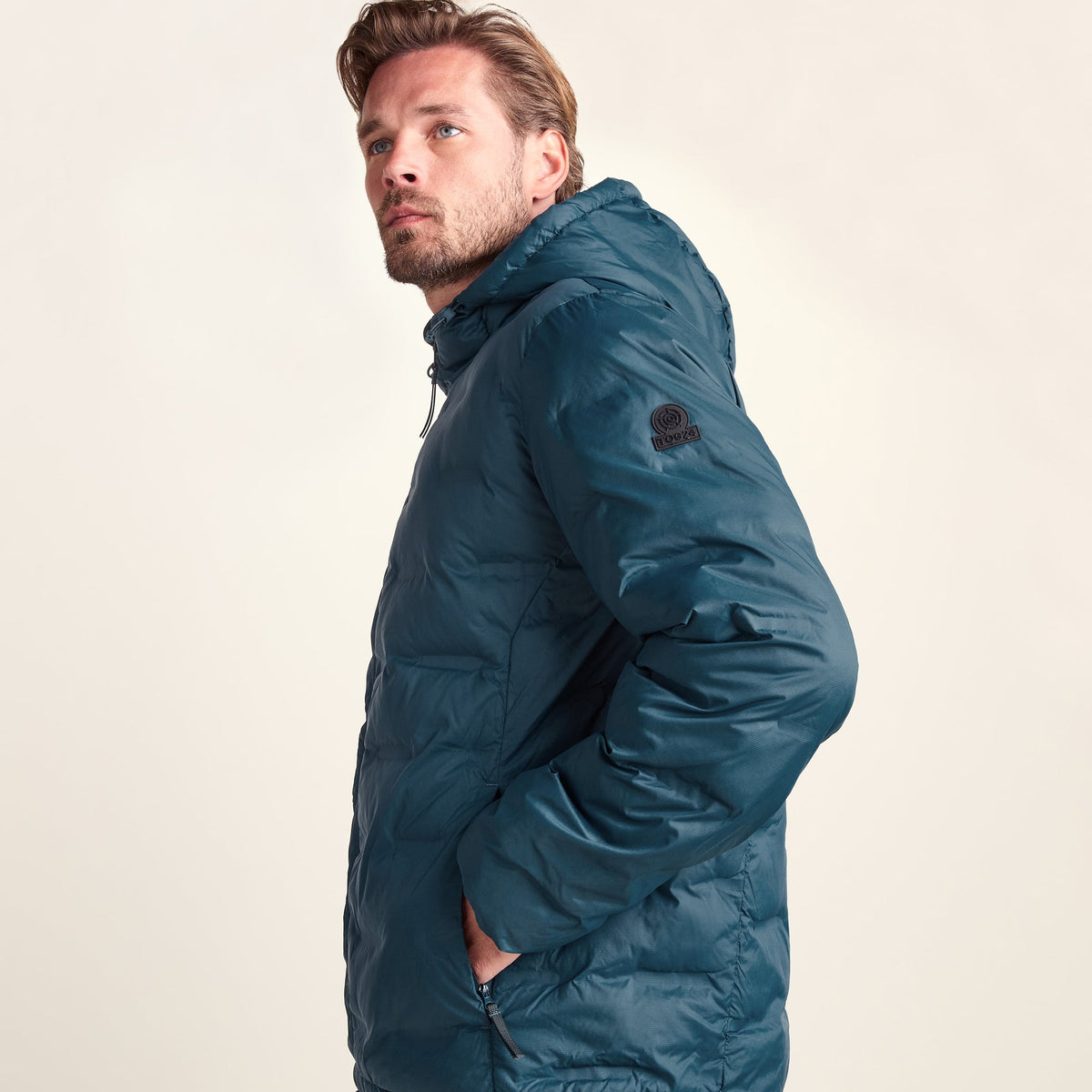 Fender Mens Shower Resistant Insulated Jacket - Petrol Green - Image 6