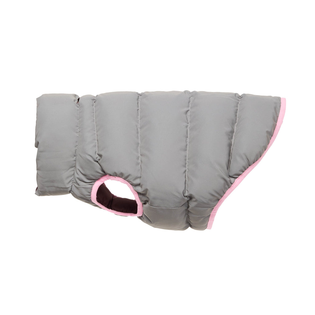 Fetch Padded Dog Coat - Huckleberry/Sandy Pink - Image 2