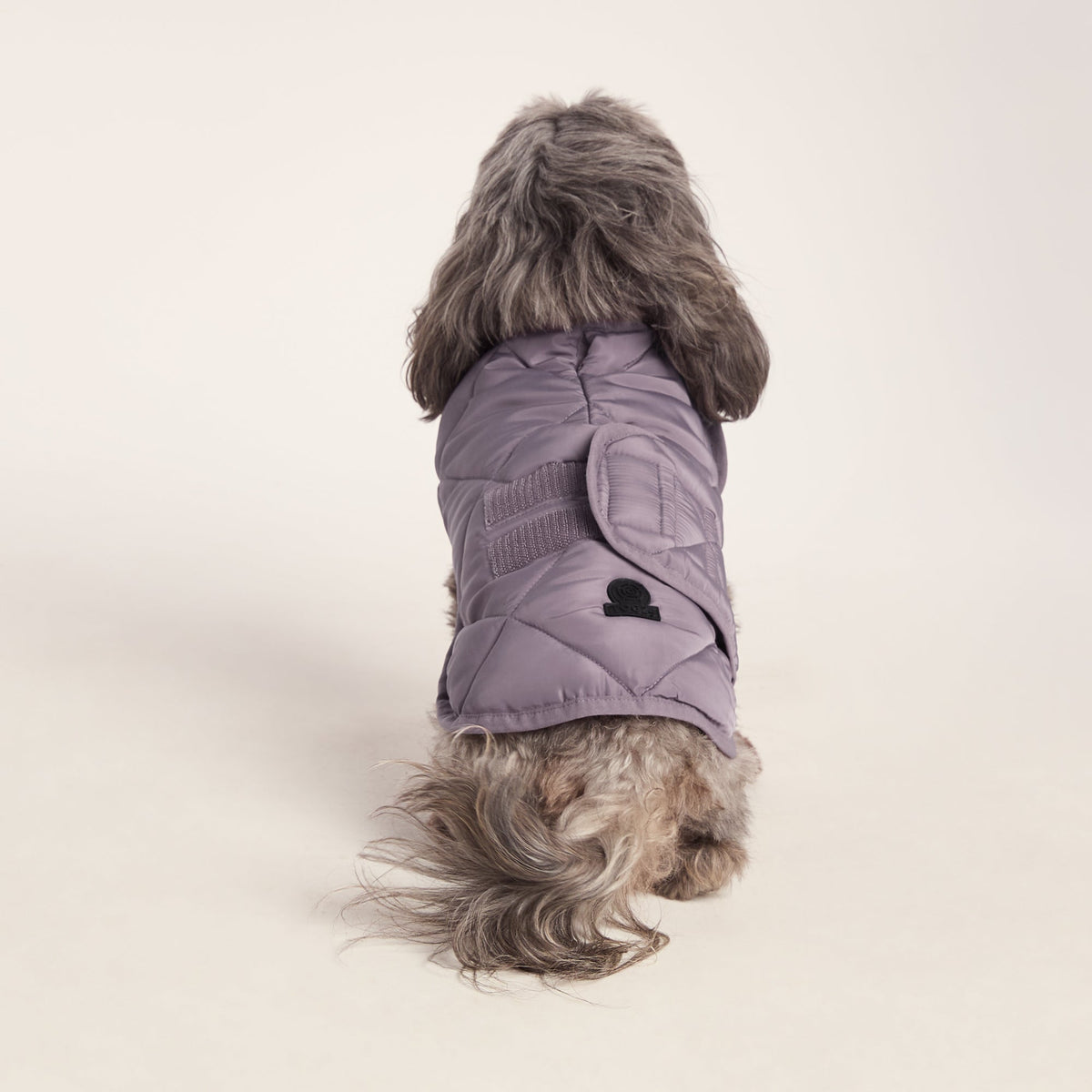 Fido Padded Dog Coat XS - Dusky Lilac - Image 2