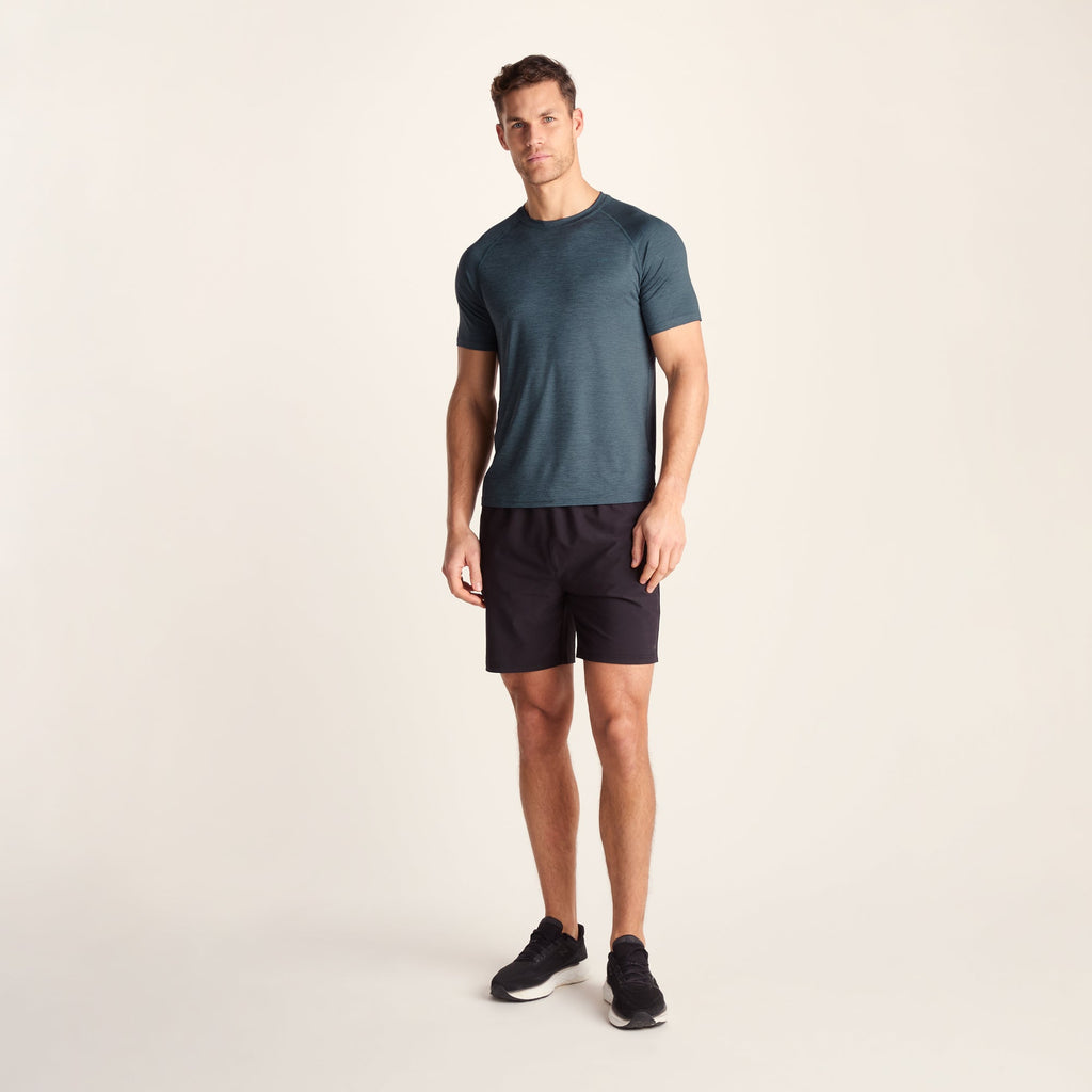 Fraser Mens Performance T-Shirt - Summer Sky - Image 3