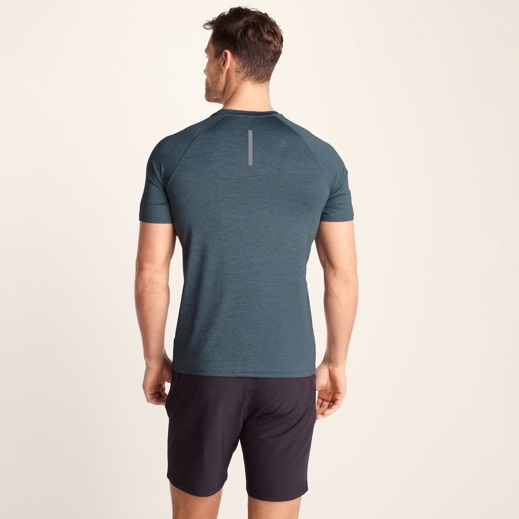 Fraser Mens Performance T-Shirt - Summer Sky - Image 4