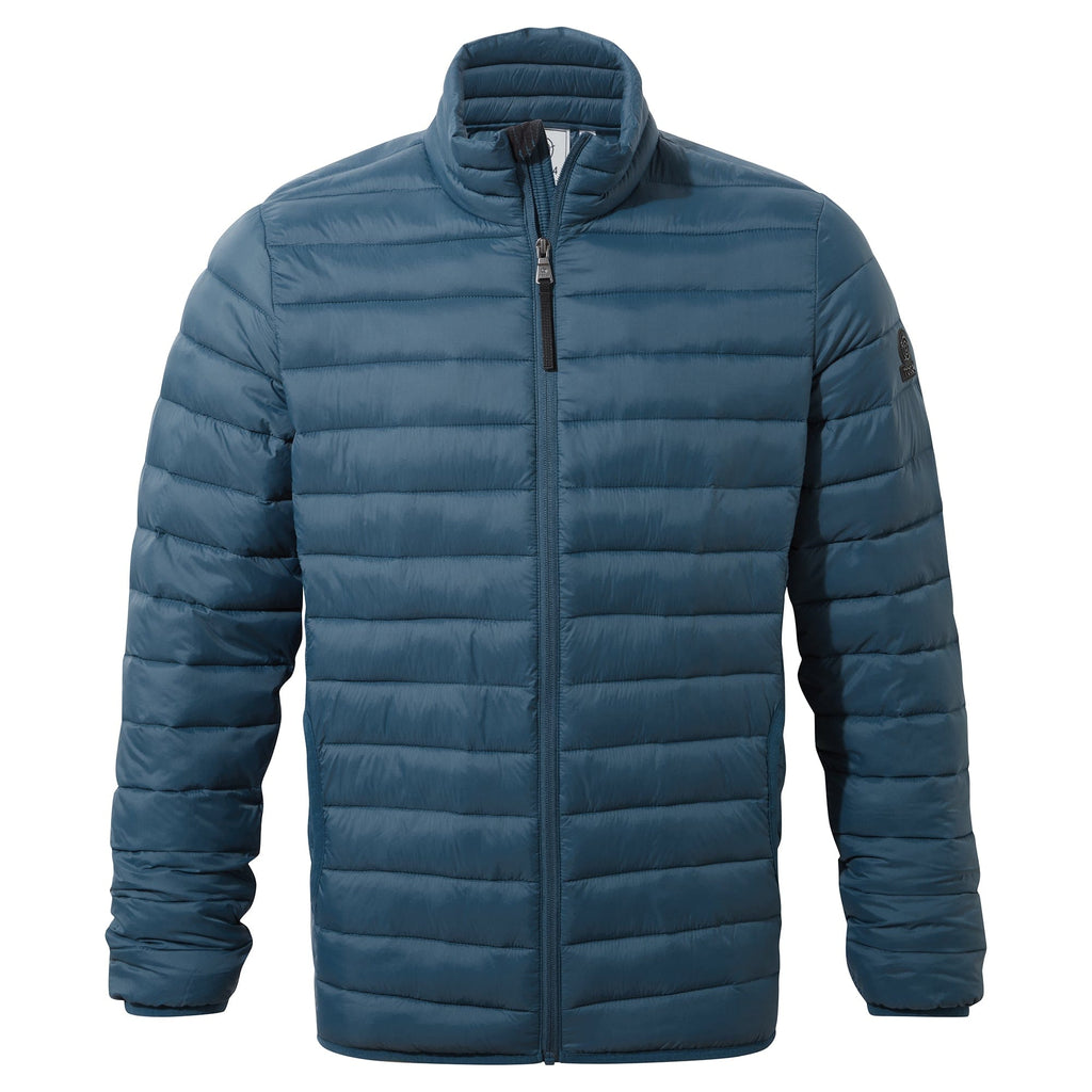 Gibson Mens Insulated Padded Jacket - Lagoon Blue - Image 10