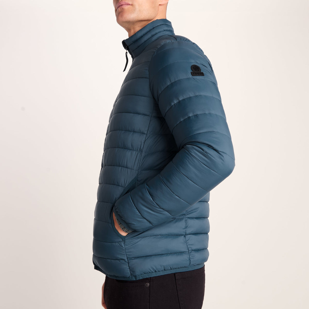 Gibson Mens Insulated Padded Jacket - Lagoon Blue - Image 7