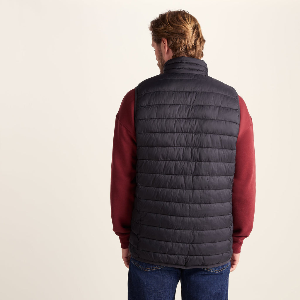 Gibson Mens Insulated Padded Gilet - Black - Image 3