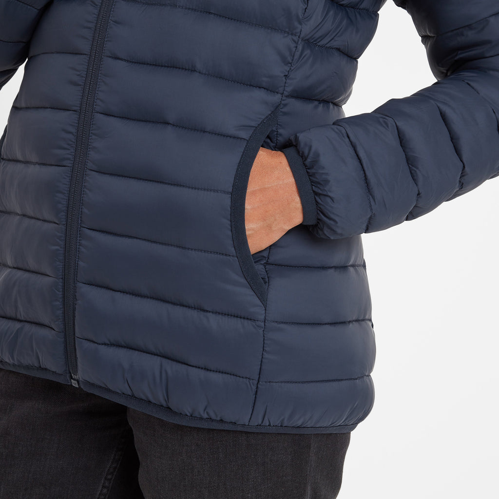 Gibson Womens Insulated Padded Jacket - Dark Indigo - Image 7