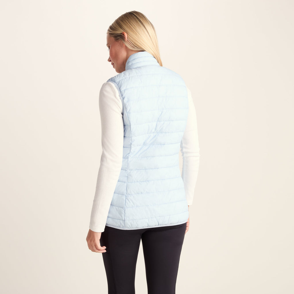 Gibson Womens Insulated Padded Gilet - Ice Blue - Image 3