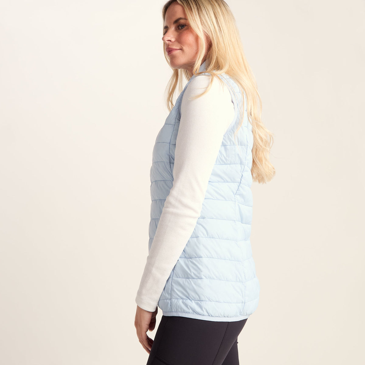 Gibson Womens Insulated Padded Gilet - Ice Blue - Image 6