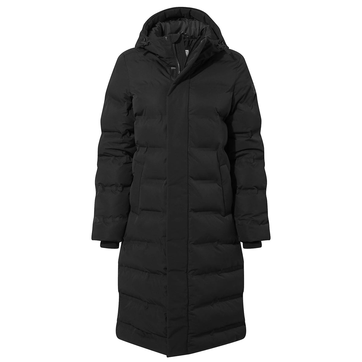 Glaston Womens Shower Resistant Insulated Parka - Black - Image 8