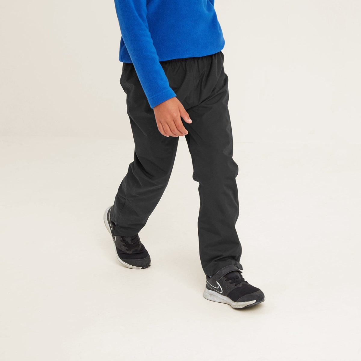 Hainworth Kids Waterproof Trousers - Black - Image 2