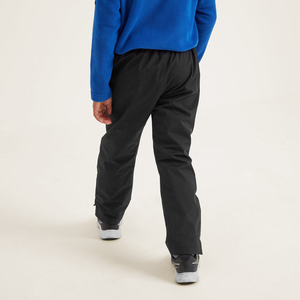 Hainworth Kids Waterproof Trousers - Black - Image 3