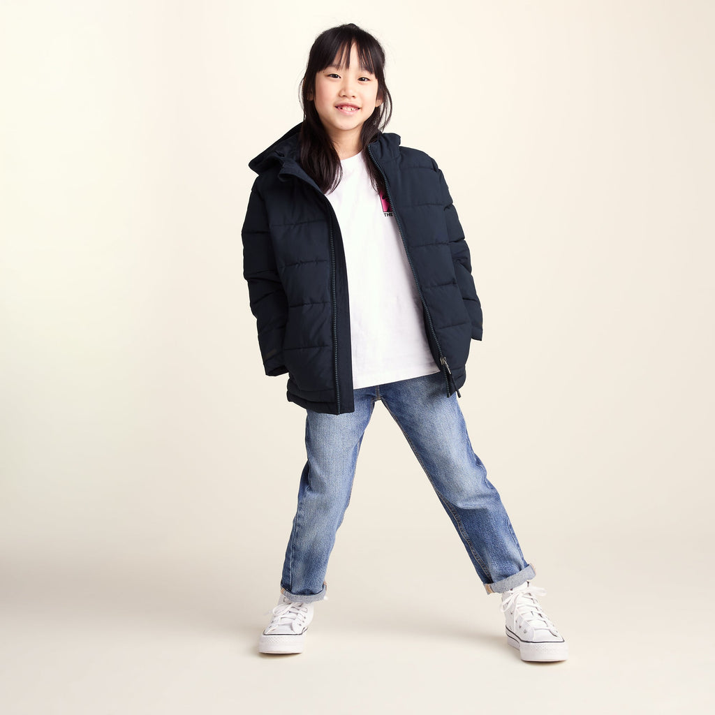 Harecroft Kids Padded Jacket - Dark Indigo - Image 2