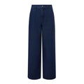 Harriet Womens High Rise Wide Leg Jeans - Indigo Blue - Image 8