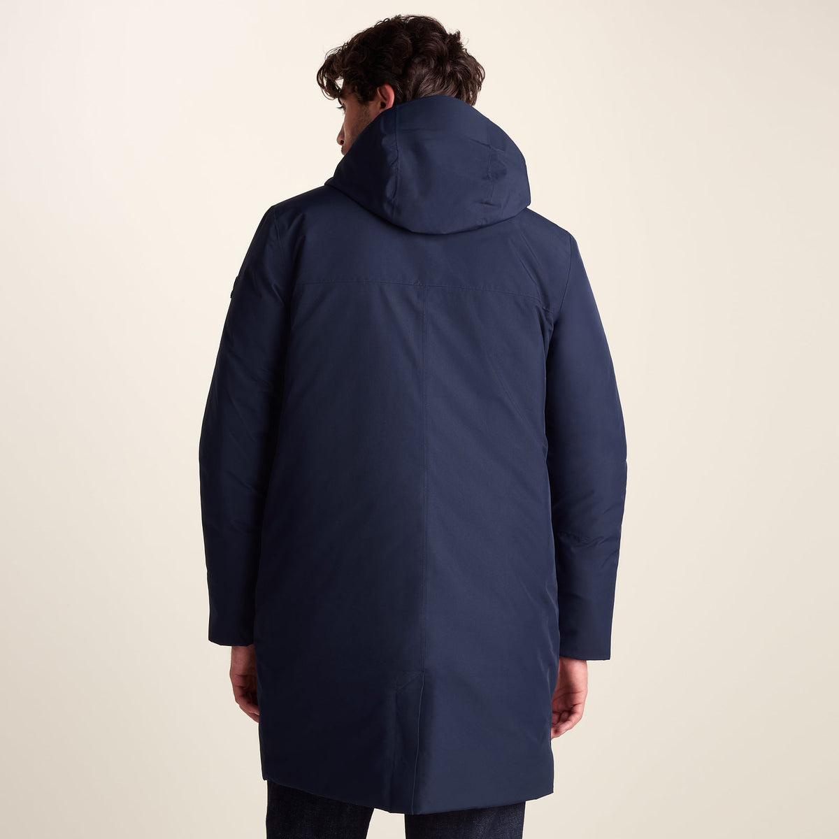 Harris Mens Waterproof Insulated Parka - Dark Marine - Image 3