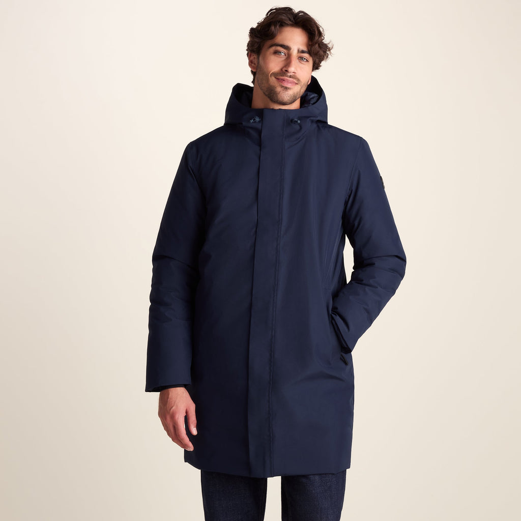 Harris Mens Waterproof Insulated Parka - Dark Marine - Image 7