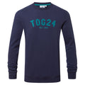 Hawnby Mens Cotton Blend Sweat - Dark Marine - Image 6