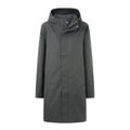 Henry Mens Waterproof Longline Coat - Charcoal Melange - Image 10