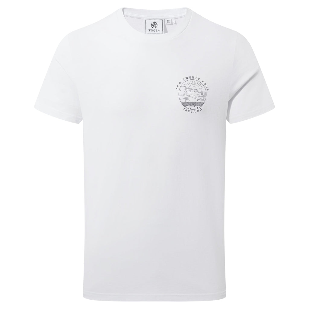 Ireland Mens 100% Cotton T-Shirt - Optic White - Image 5