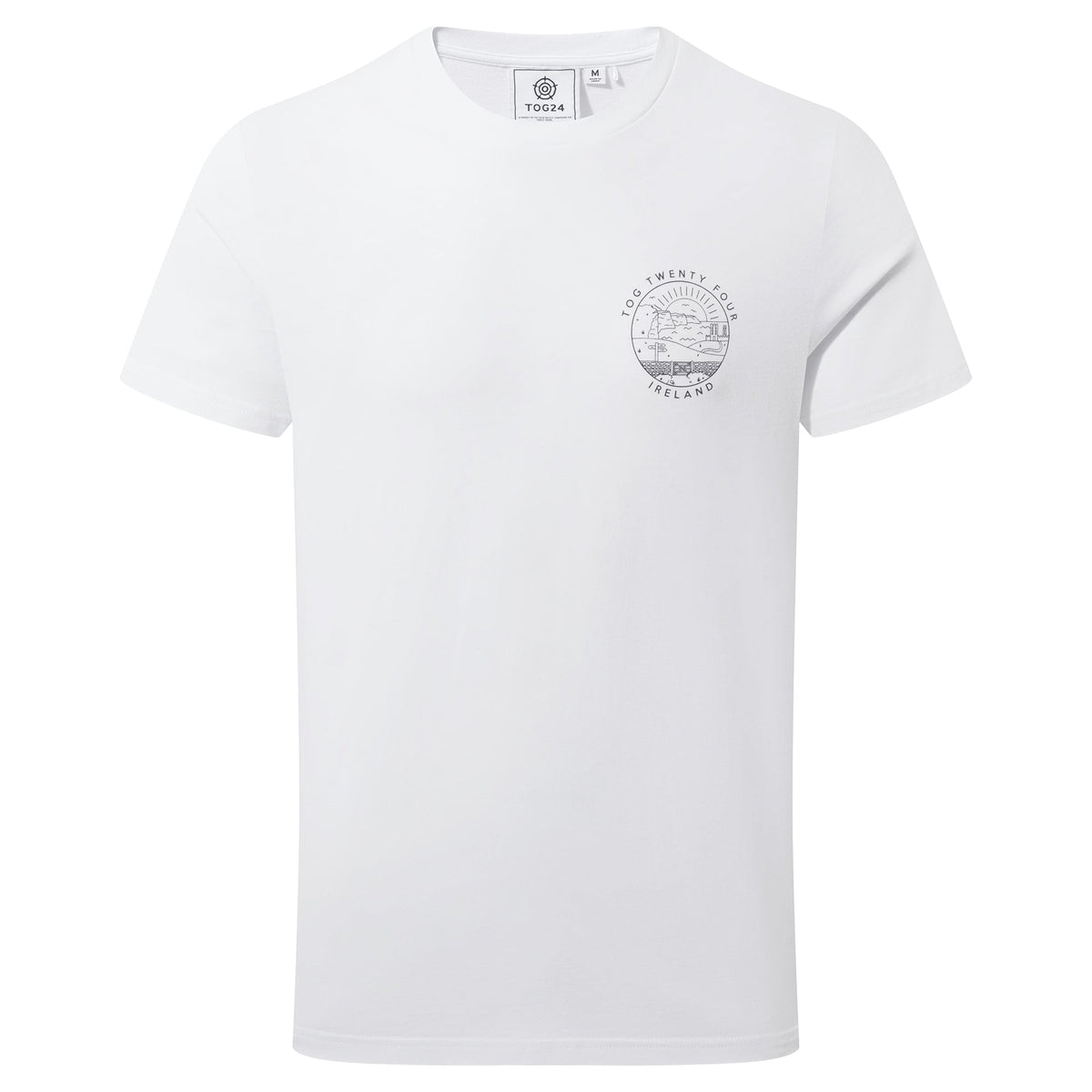 Ireland Mens 100% Cotton T-Shirt - Optic White - Image 5