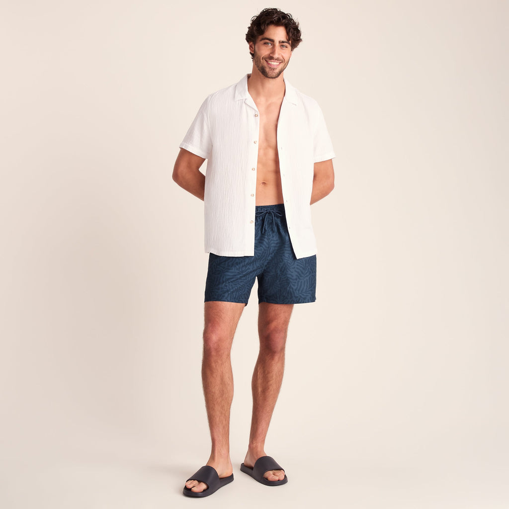 Kai Mens Swimshorts - Deep Teal/Aegean Teal - Image 2