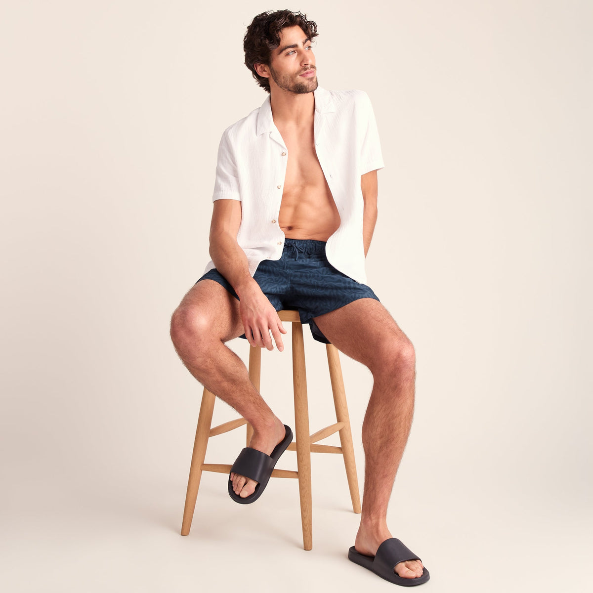 Kai Mens Swimshorts - Deep Teal/Aegean Teal - Image 4
