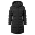 Kirkham Womens Long Shower Resistant Insulated Jacket - Black - Image 9