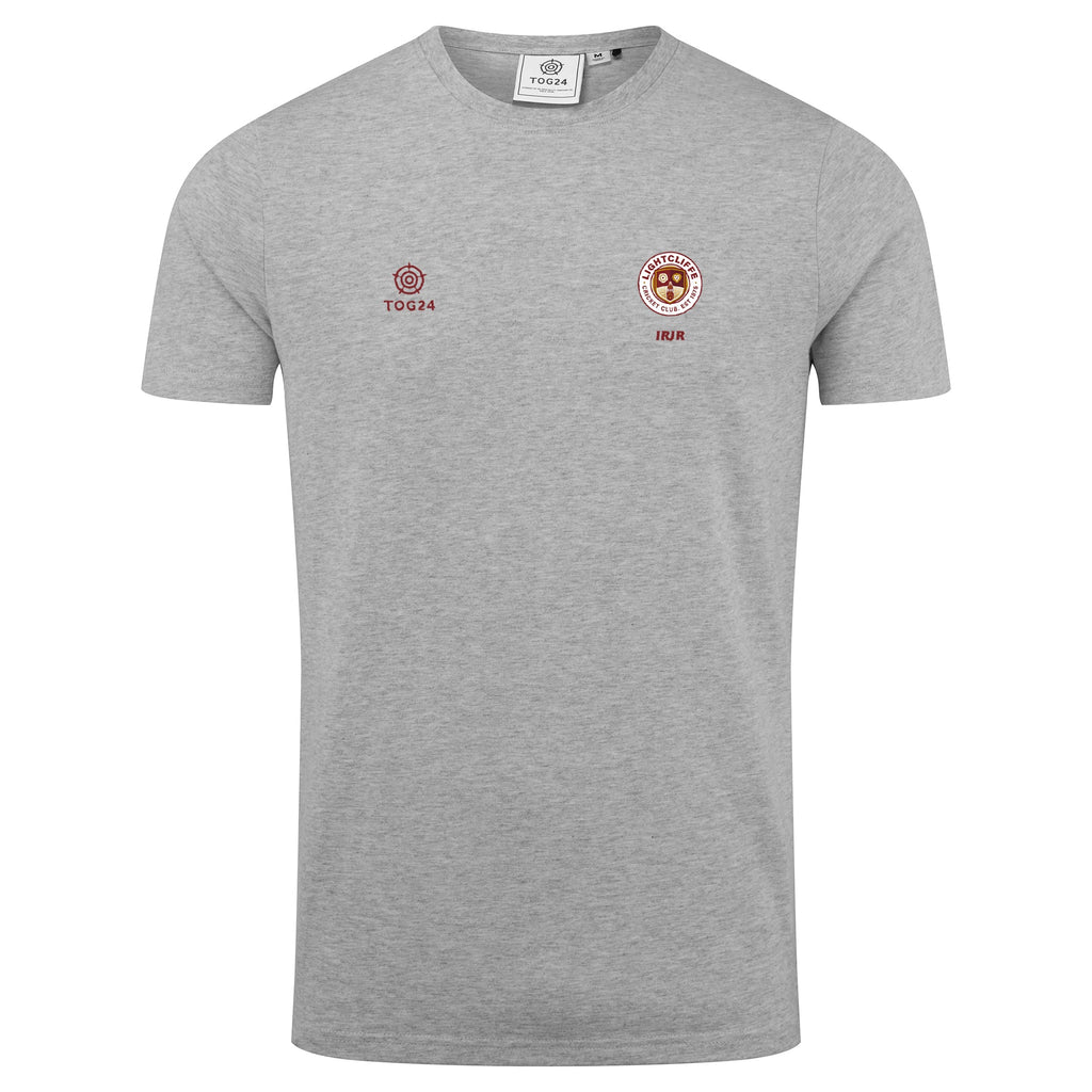 Lightcliffe CC Mens - Longley T-Shirt Grey Marl - Image 2
