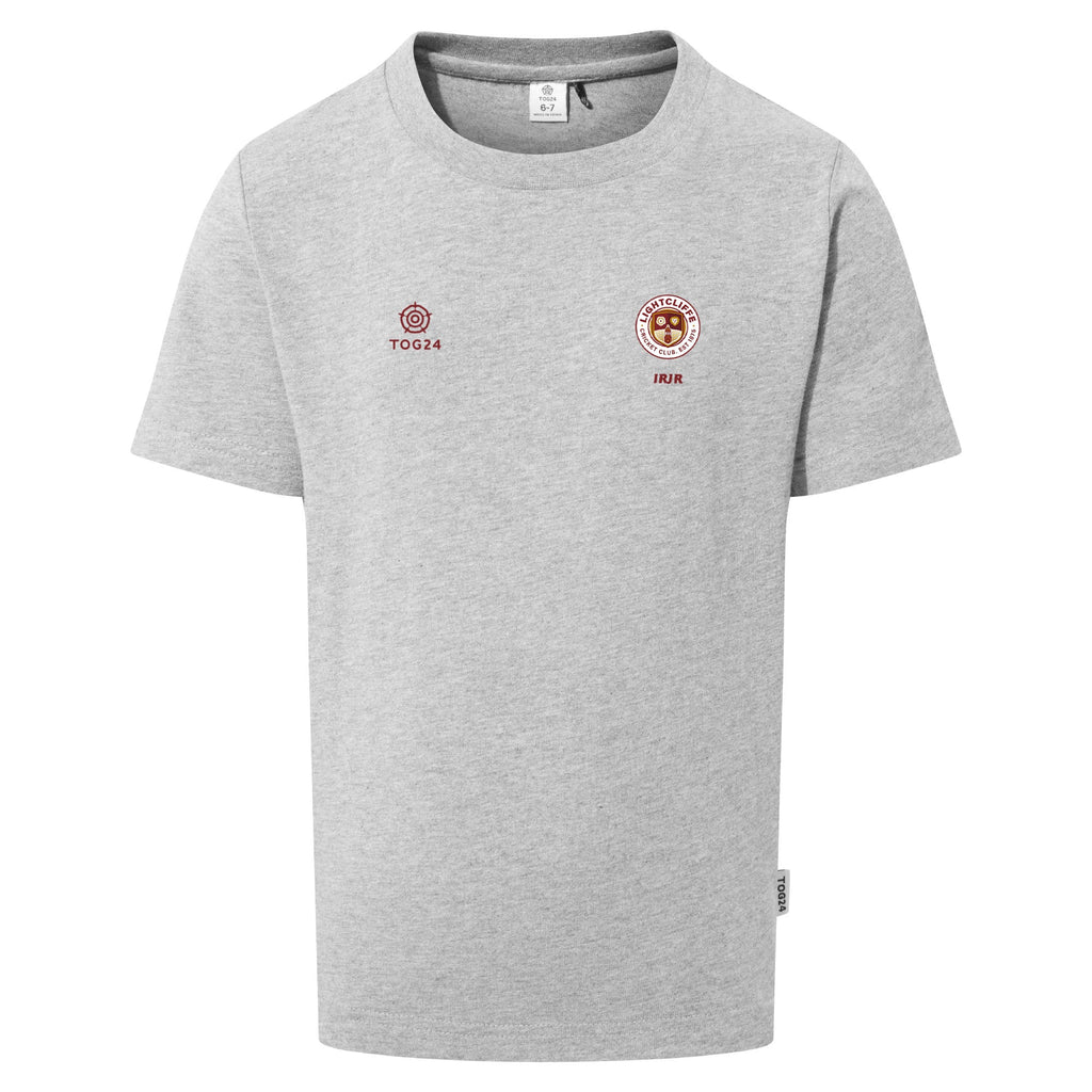 Lightcliffe CC Kids - Longley T-Shirt Grey Marl - Image 2