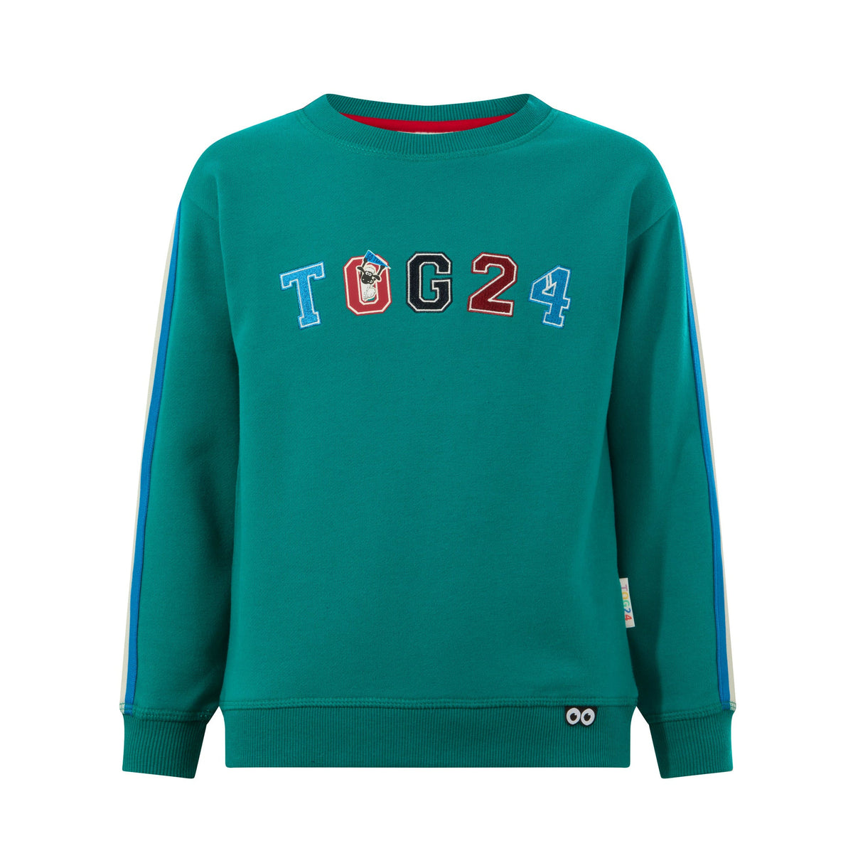 Lonk Shaun the Sheep Kids Supersoft Graphic Crew Neck Sweatshirt - Peacock Green - Image 7