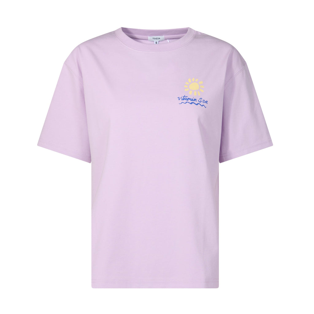 Lupin Womens Relaxed Fit Supersoft Emmy Lupin T-Shirt - Lilac Blossom - Image 7