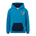 Masham Shaun the Sheep Kids Supersoft Overhead Hoodie - Bondi Blue - Image 11