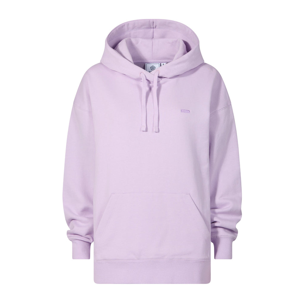 Meera Womens 100% Cotton Relaxed Fit Hoody - Lilac Blossom - Image 6