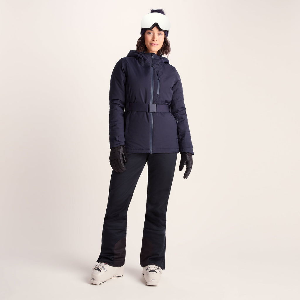 Meribel Womens Performance Waterproof Ski Jacket - Oxford Blue - Image 2