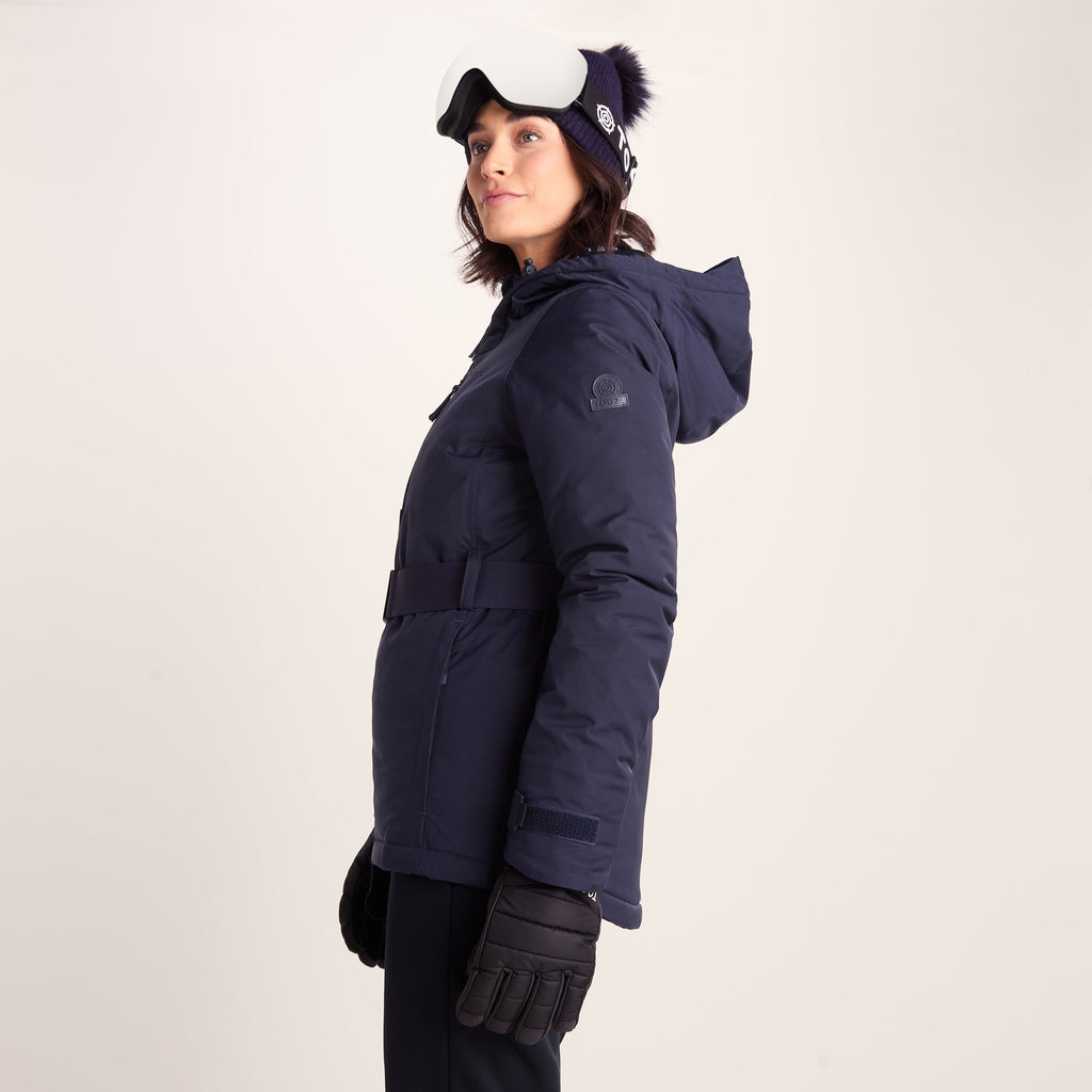 Meribel Womens Performance Waterproof Ski Jacket - Oxford Blue - Image 5