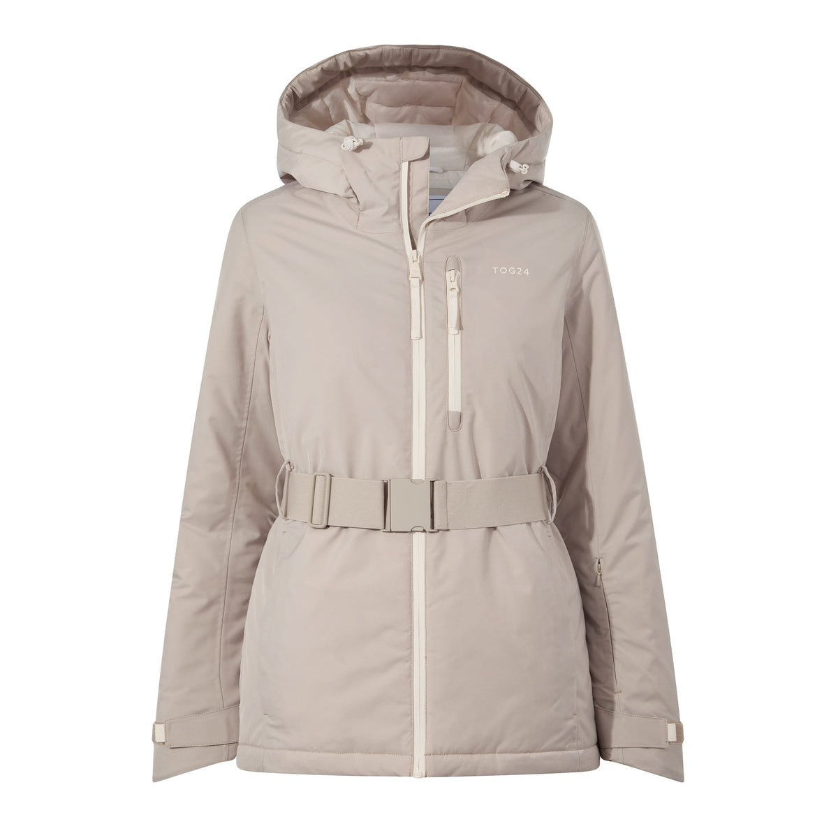 Meribel Womens Performance Waterproof Ski Jacket - Simply Taupe - Image 20
