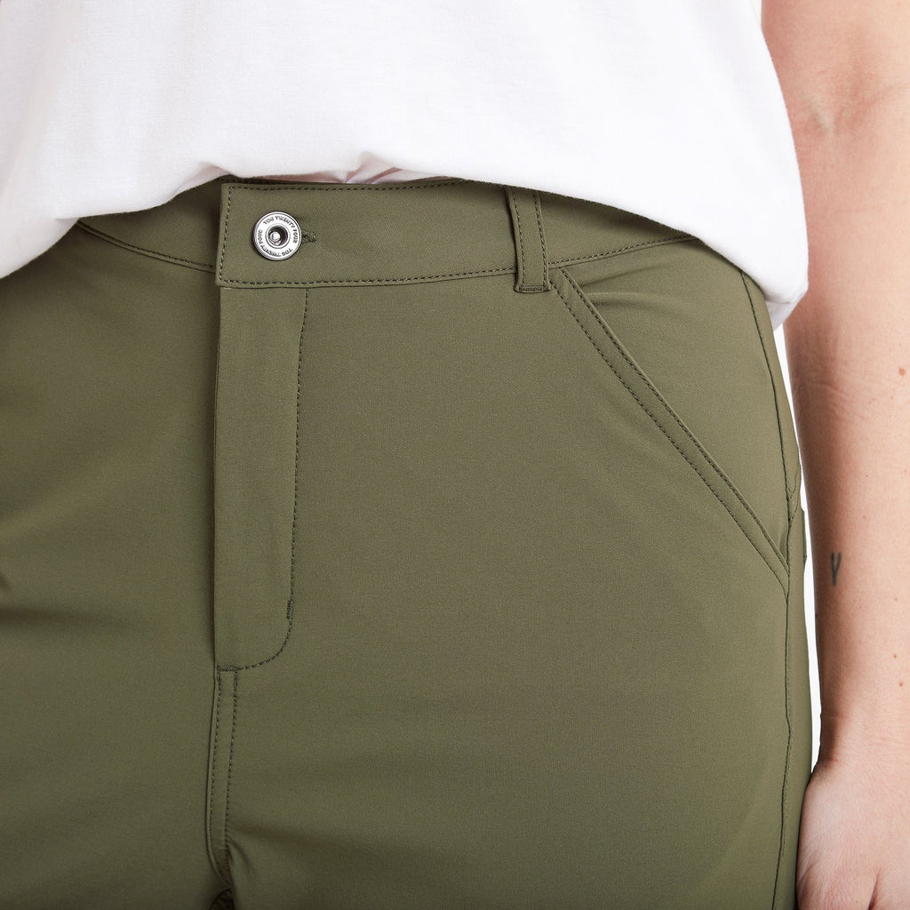 Milton Womens Water Resistant Slim Trouser Regular - Khaki - Image 5