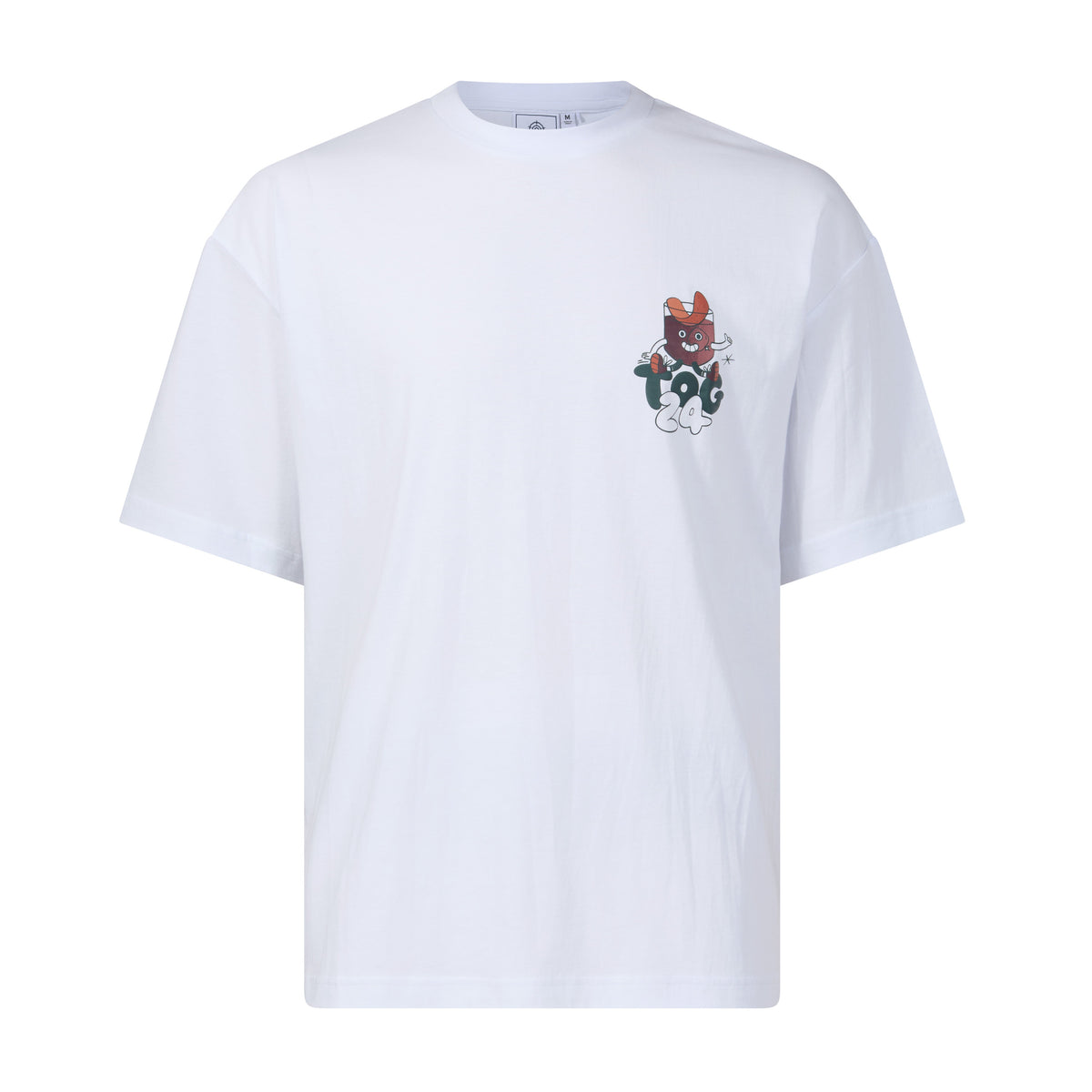 Negroni Mens Relaxed Fit 100% Cotton Supersoft Hattie Clark T-Shirt - Optic White - Image 8