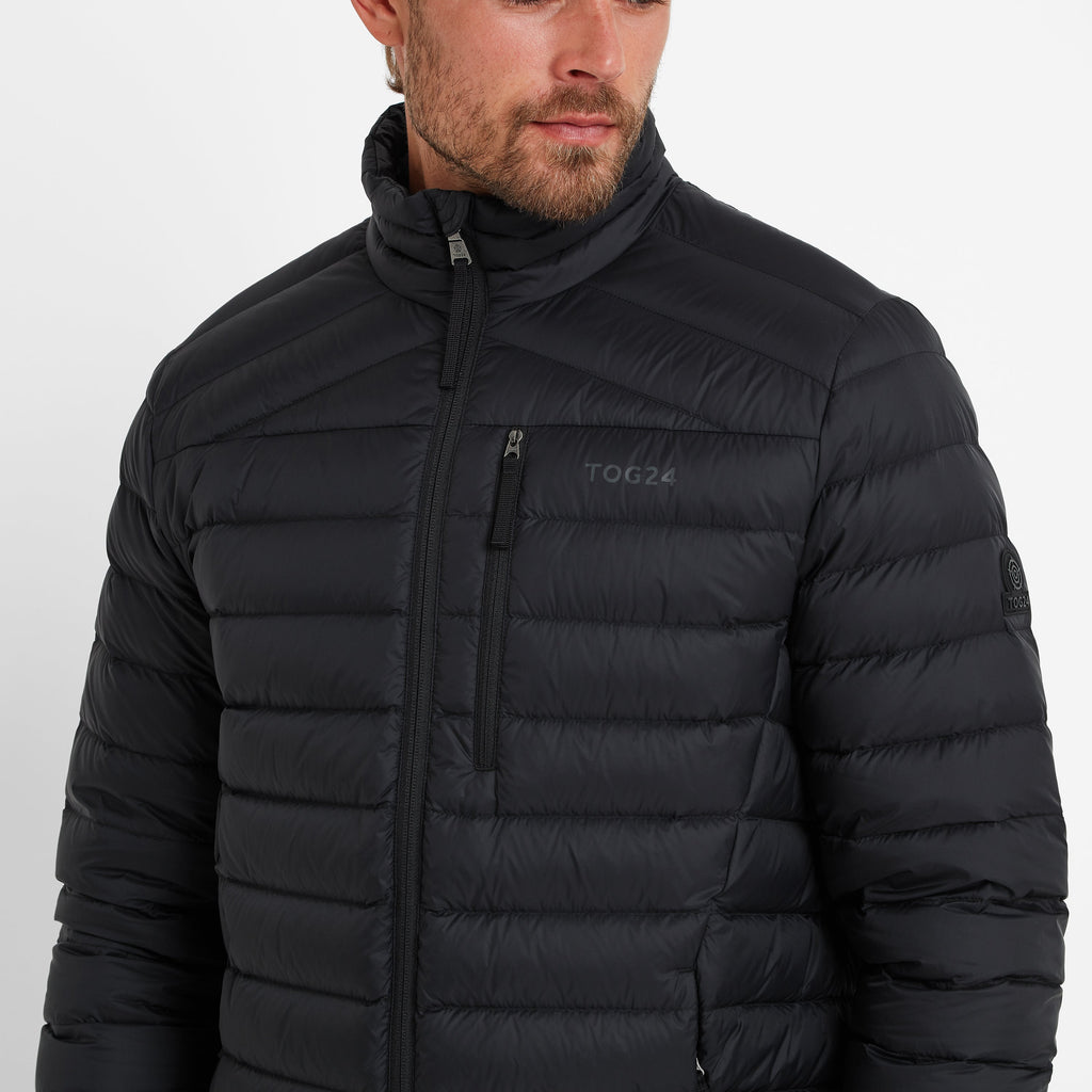 North Mens RDS Certified Down Jacket - Black - Image 5