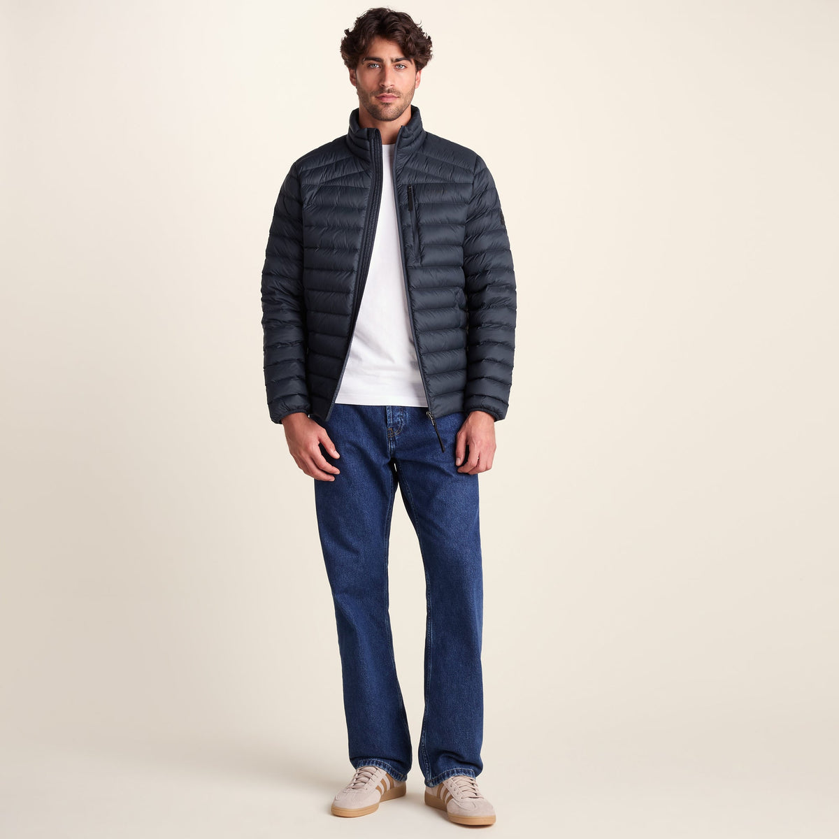 North Mens RDS Certified Down Jacket - Dark Indigo - Image 2