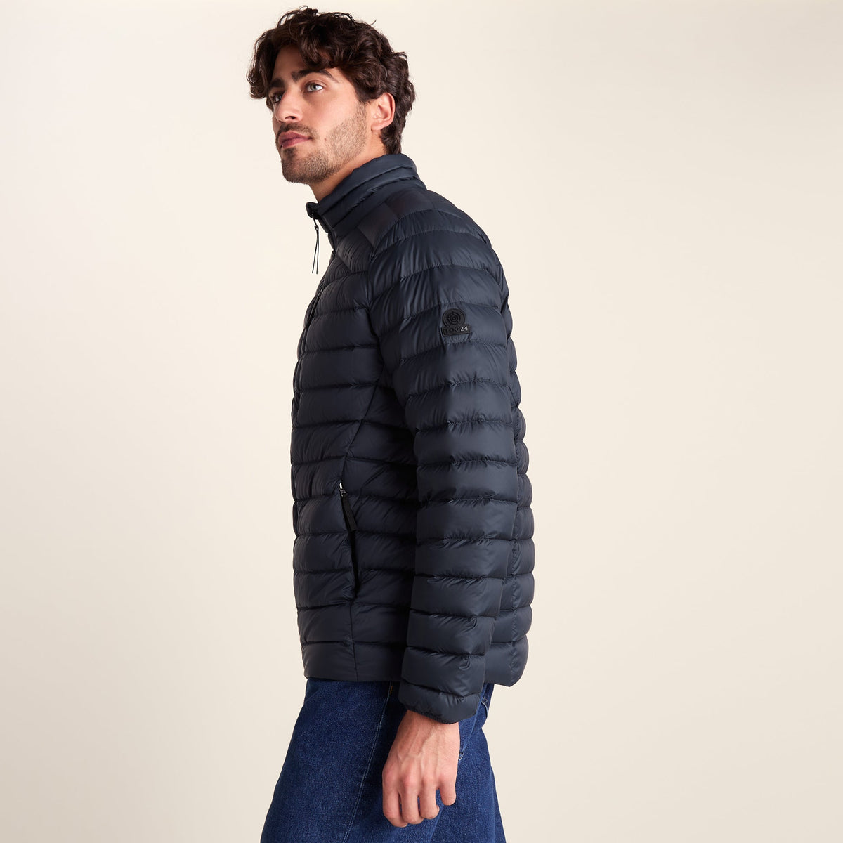 North Mens RDS Certified Down Jacket - Dark Indigo - Image 6