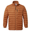North Mens RDS Certified Down Jacket - Rust - Image 9