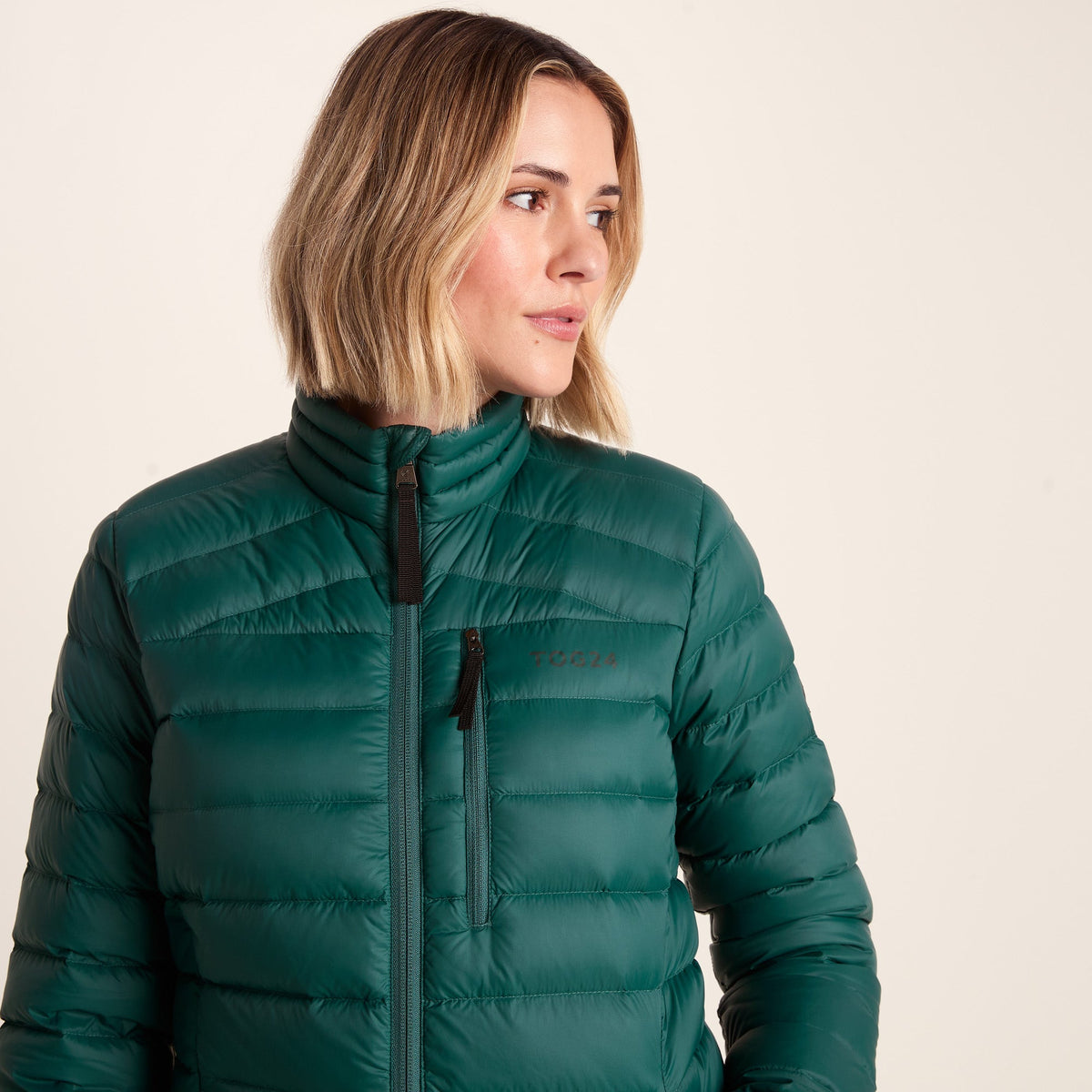 North Womens RDS Certified Down Jacket - Evergreen - Image 5