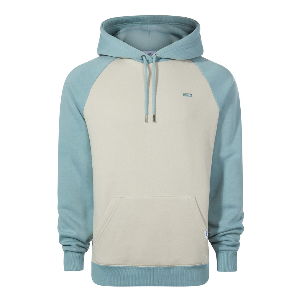 Noston Mens Supersoft Raglan Hoody - Summer Sky - Image 6