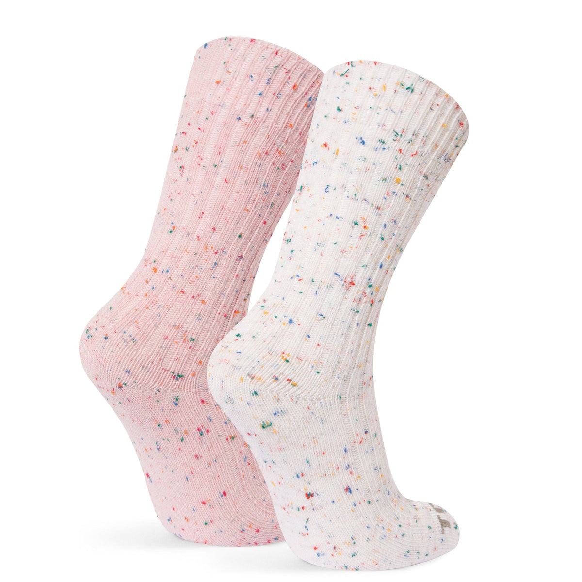 Opora 2Pack Womens Trek Socks - Faded Pink/Vanilla - Image 2