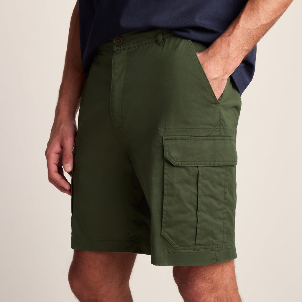 Pace Mens Supersoft Cargo Shorts - Forage Green - Image 5