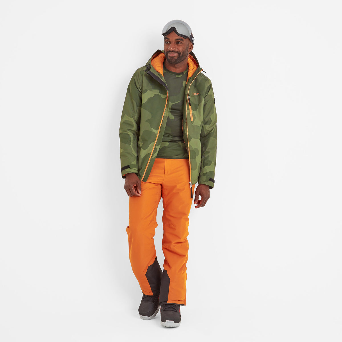 Palisade Mens Ski Jacket - Khaki Pixel Camo - Image 2