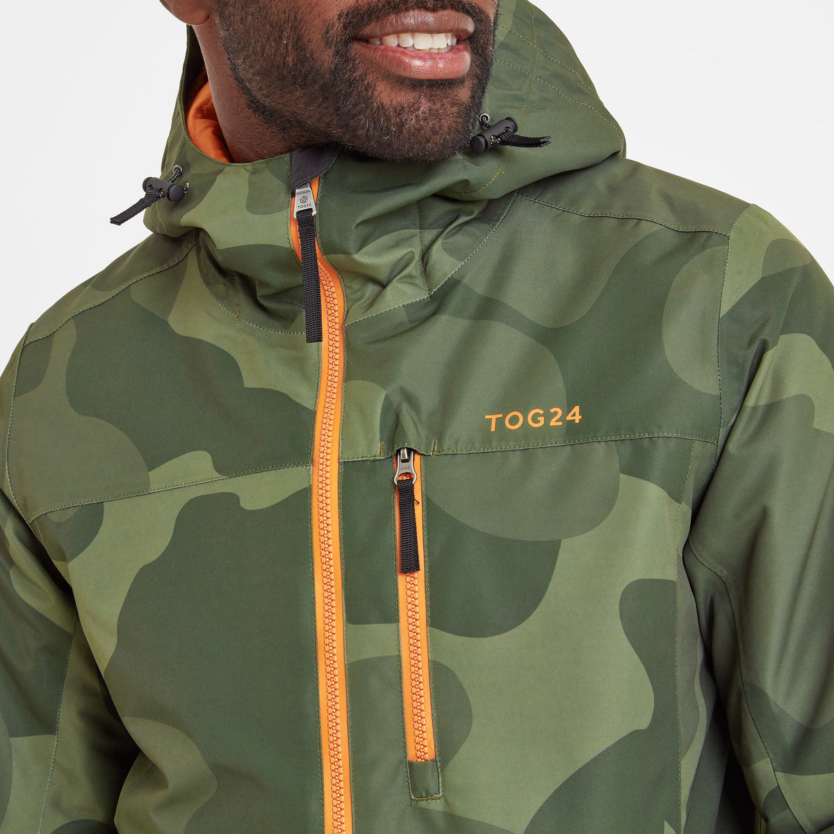 Palisade Mens Ski Jacket - Khaki Pixel Camo - Image 5
