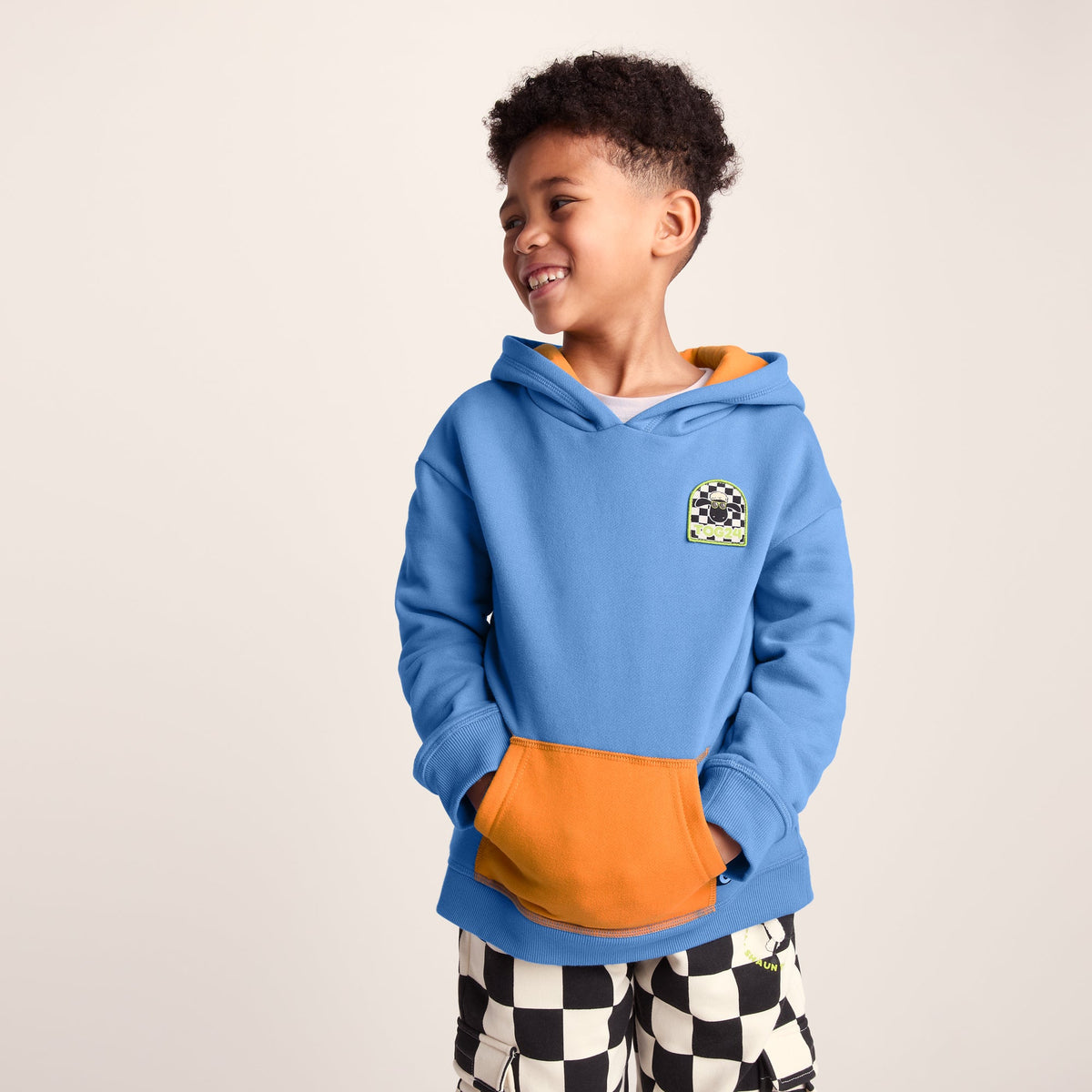 Pelibuey Kids Shaun the Sheep Hoody - Bluebell