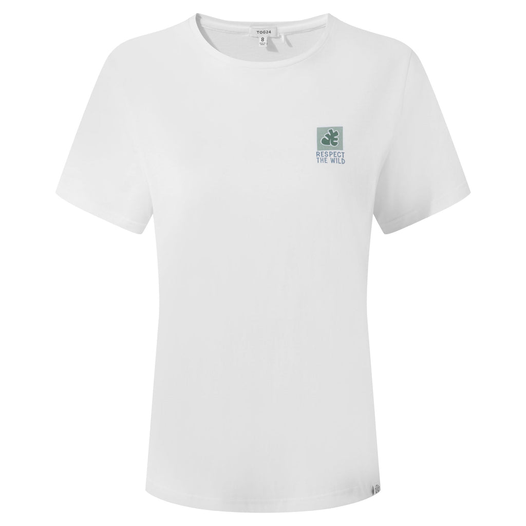 Respect Womens 100% Cotton Supersoft T-Shirt - Optic White - Image 5